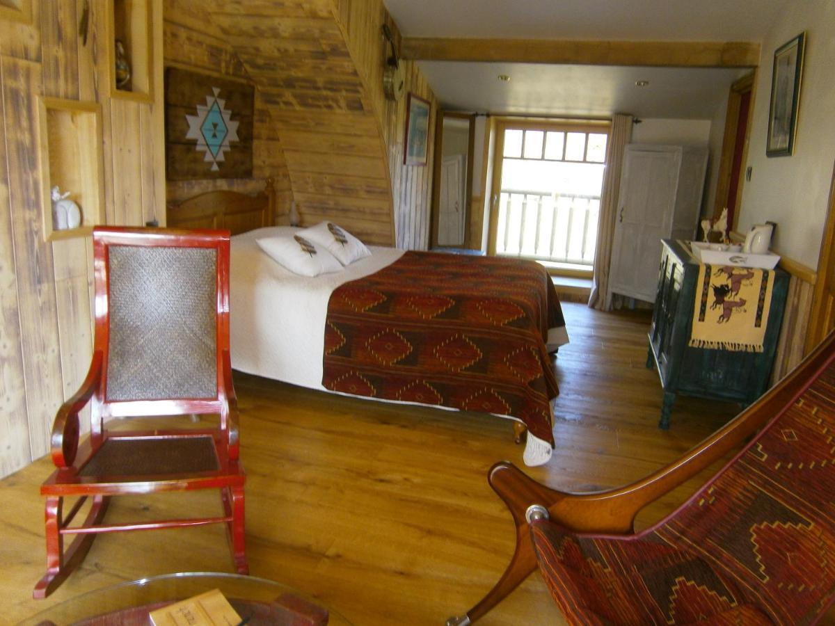 Chambre D'Hote Atypique "West Little Ranch" Chambre Amerindienne Guiscriff Экстерьер фото